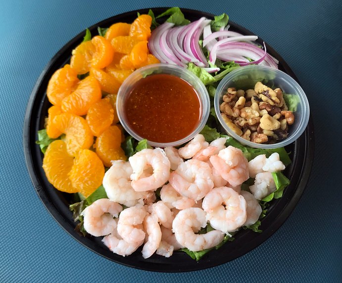 #5 Shrimp, Orange & Walnut Salad