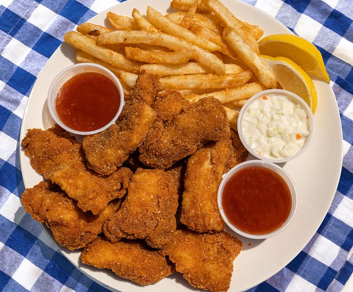 #5 Blown Up Fish Chip Meal